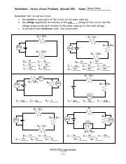 series circuit problems ep 903 answers mybooklibrary com Kindle Editon