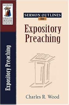 sermon outlines for expository preaching wood sermon outline series PDF