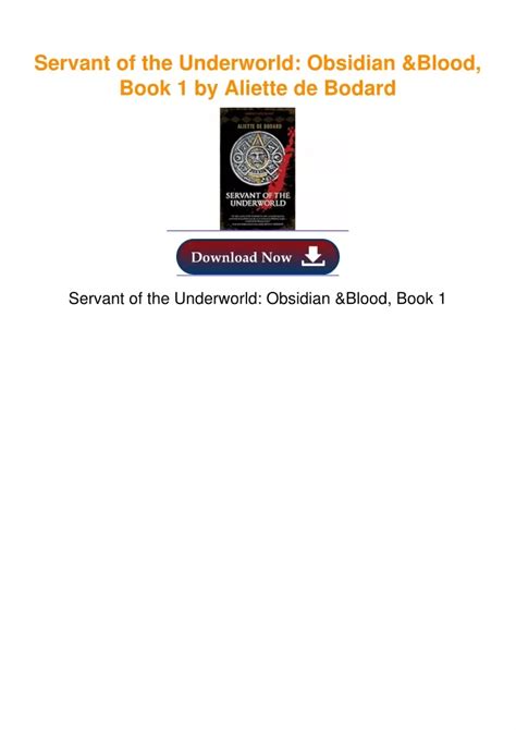 servant of the underworld obsidian and blood book 1 Doc