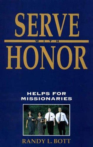 serve with honor helps for missionaries PDF