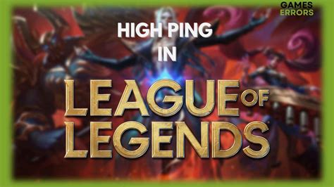 server ping very high in pnw league of legends