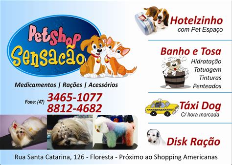 serviços de um pet shop