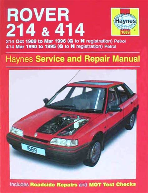 service and repair manual rover 214 PDF
