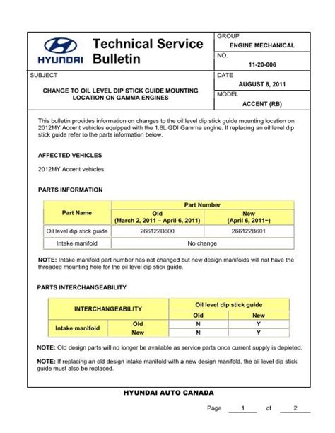 service bulletin auto pdf Reader