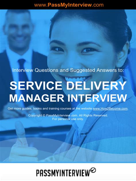 service delivery manager interview questions Epub