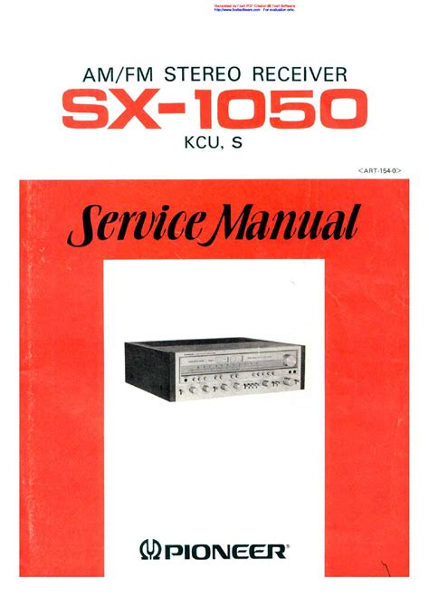 service manual 1050 pdf Doc