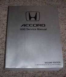 service manual 1990 honda accord Kindle Editon