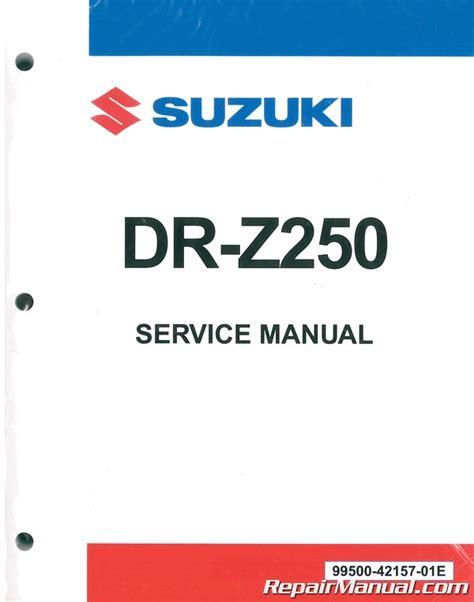 service manual 2001 250 Reader