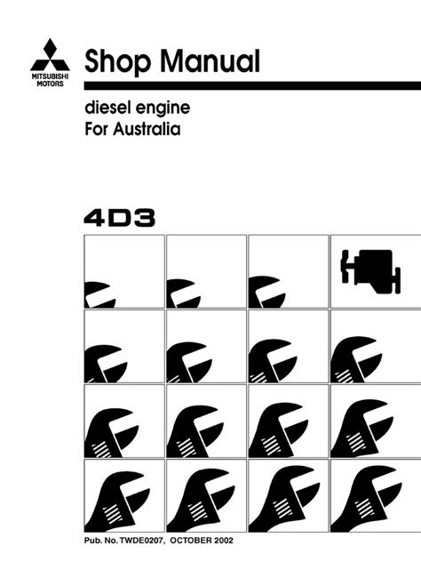 service manual 4d34 pdf Kindle Editon