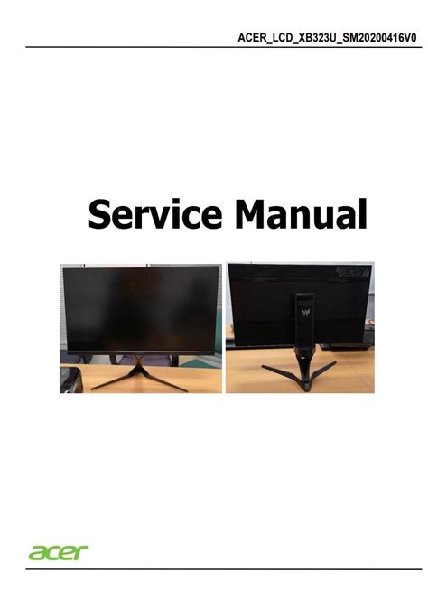 service manual acer Kindle Editon