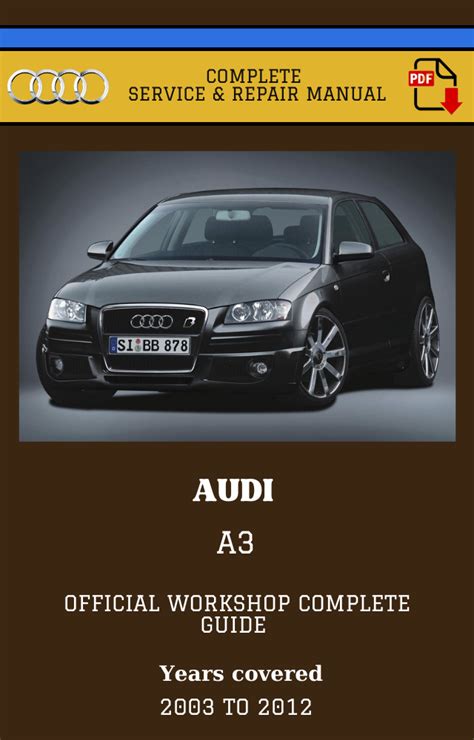 service manual audi a3 8p PDF