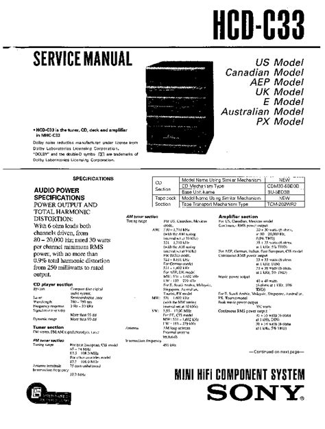 service manual c33 pdf Kindle Editon