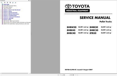 service manual fc 420 PDF