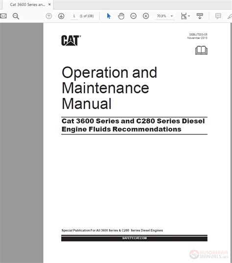 service manual for cat 3600 Kindle Editon