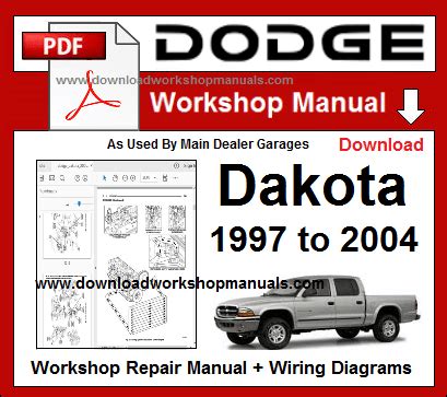 service manual for the 2002 dakota pdf downloadable Kindle Editon