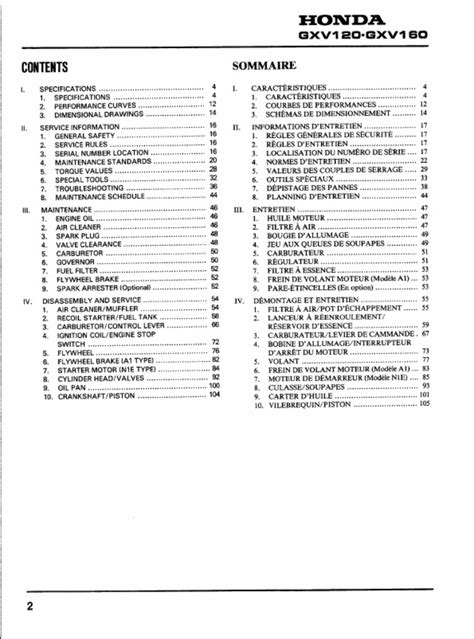 service manual gxv 160 Reader