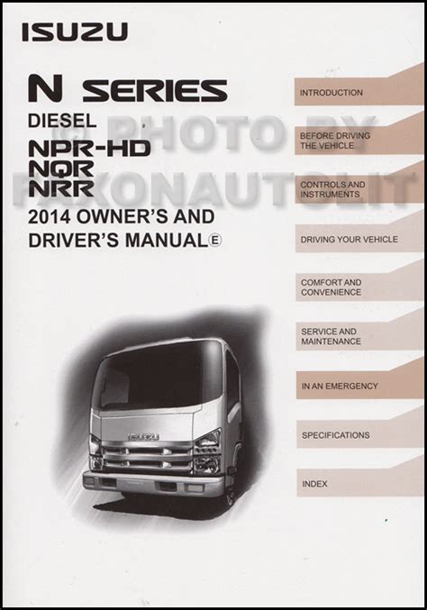 service manual isuzu npr PDF