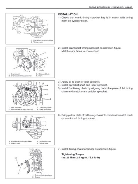 service manual j20a engine Kindle Editon