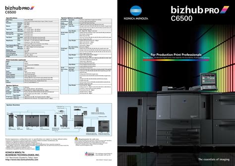 service manual konica minolta bizhub pro c6500 Epub