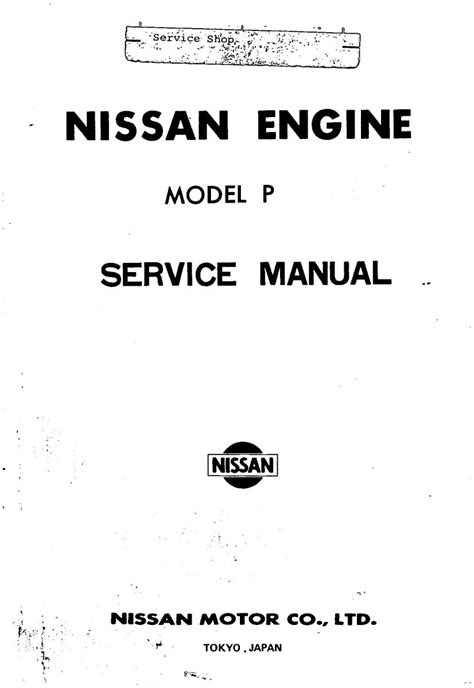 service manual nissan bd25 Doc