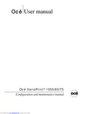 service manual oce 1075 PDF