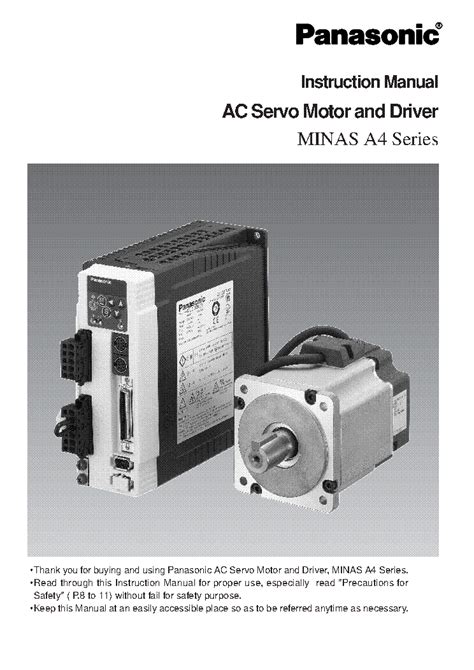 service manual servo robot panasonic pdf Kindle Editon