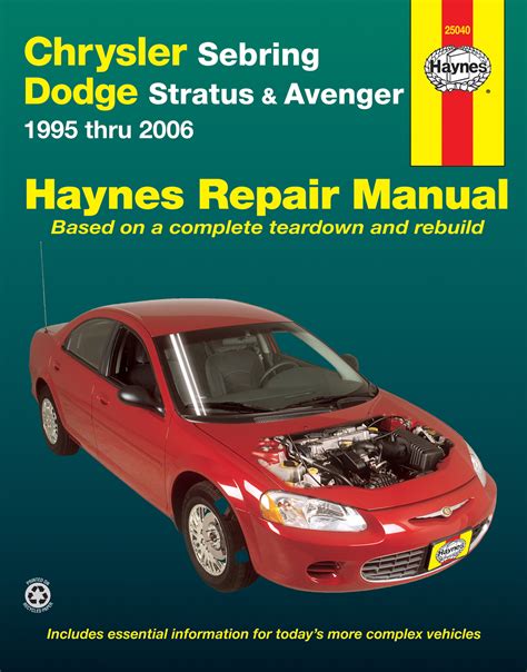 service manuals chrysler sebring Doc