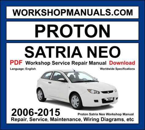 service proton satria pdf Kindle Editon