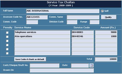 service tax challan verification Epub