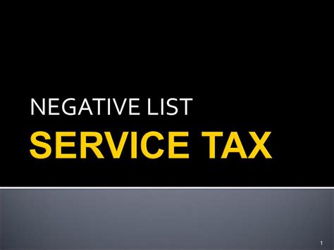 service tax negative list meaning Doc