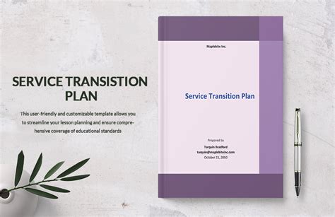 service transition plan pdf Epub