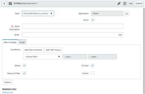 Servicenow Catalog Ui Policy Script Hide Variable