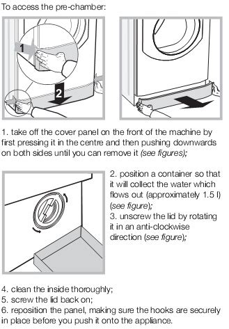 servis 1000 washing machine instruction manual PDF