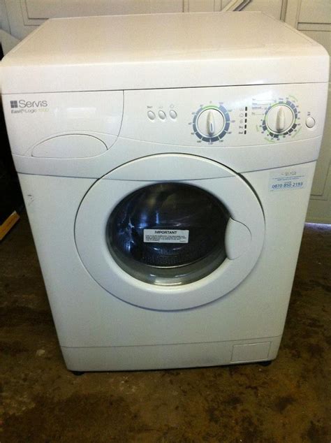 servis 1300 washing machine manual PDF