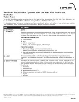 servsafe study guide for 2013 Epub