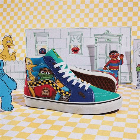 sesame street vans