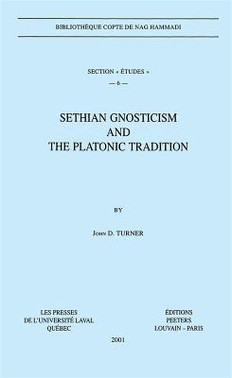 sethian gnosticism and the platonic tradition Epub