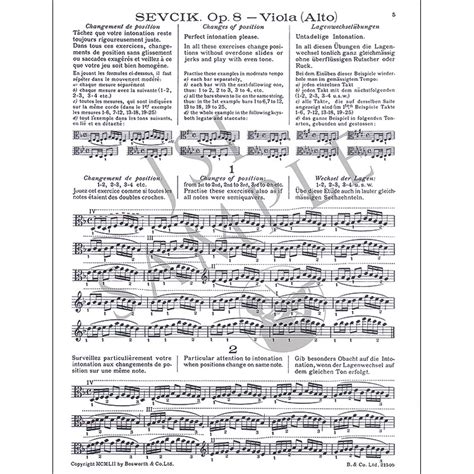 sevcik position changes prep scale studies for viola Epub