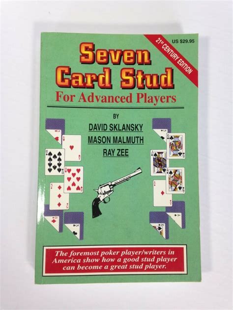 seven card stud for advanced players Kindle Editon