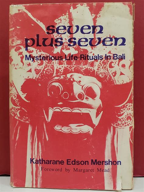 seven plus seven mysterious life rituals in bali pdf PDF