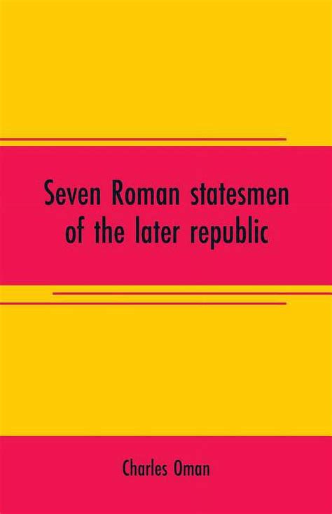 seven roman statesmen later republic Epub