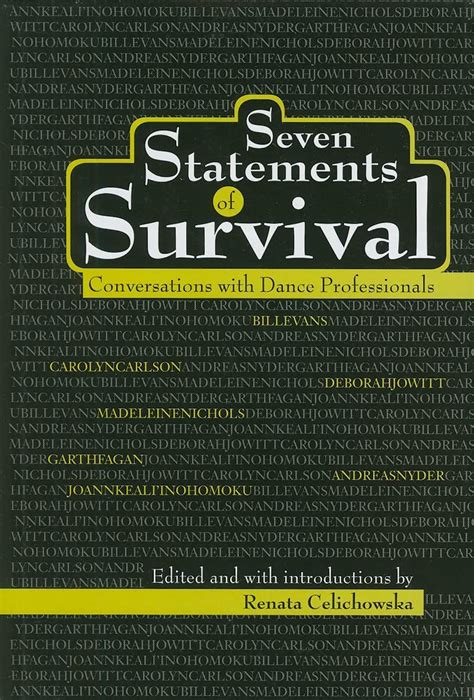 seven statements of survival conversations with dance professionals Doc