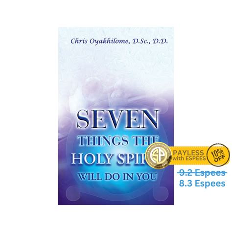 seven things the holy spirit will do in you Epub