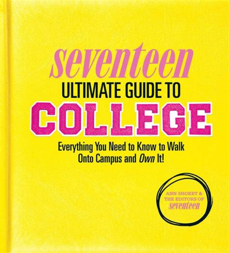 seventeen ultimate guide to college free pdf download Kindle Editon