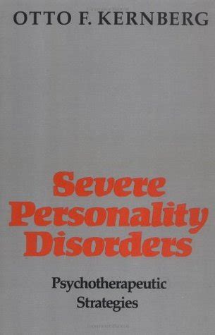 severe personality disorders psychotherapeutic strategies Reader