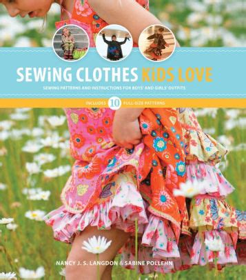 sewing clothes kids love sewing patterns and instructions for boys and girls outfits PDF