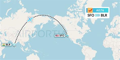 sfo to blr flights