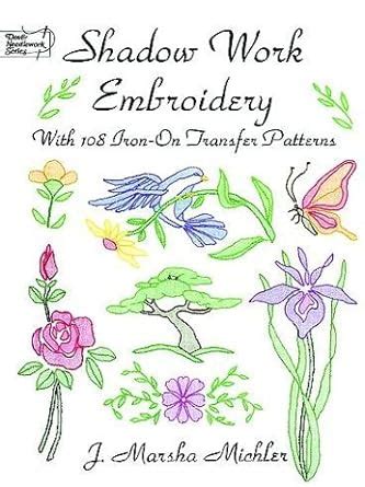 shadow work embroidery with 108 iron on transfer patterns PDF