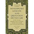 shakespeare lexicon and quotation dictionary volume ii n z Doc