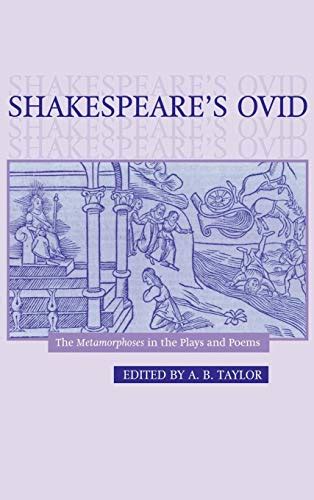 shakespeare s ovid shakespeare s ovid Doc